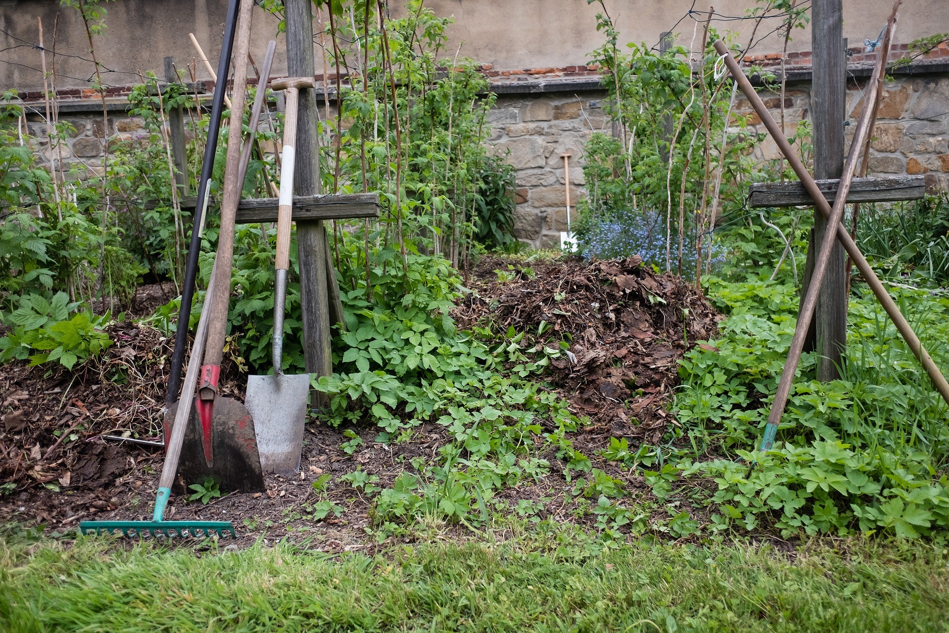 Samen tuinieren - Ondersteuning besturen - gereedschappen - ©Hans Genthea via Pixabay