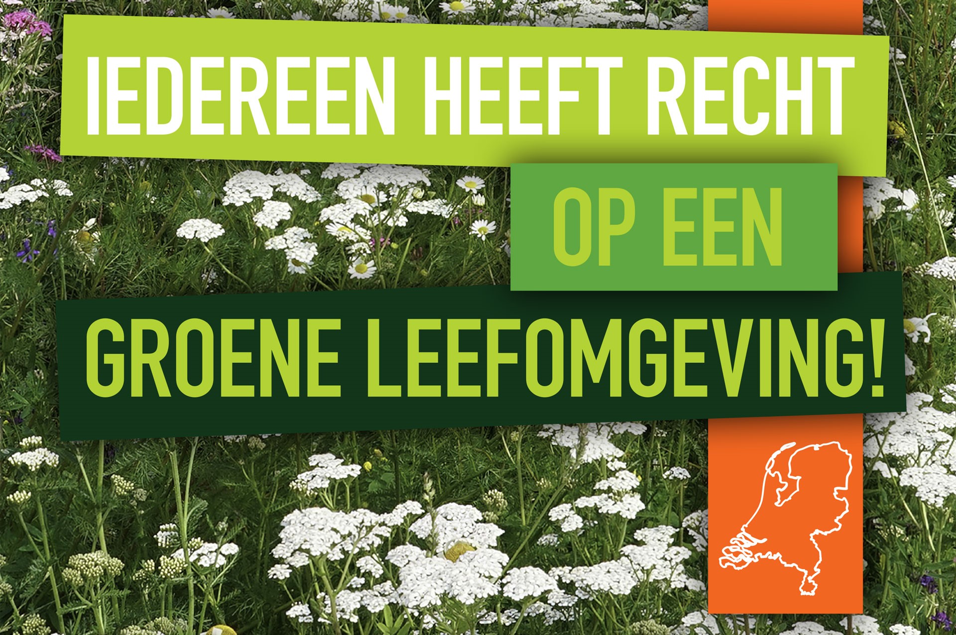 Manifest Iedereen heeft recht op een groene leefom