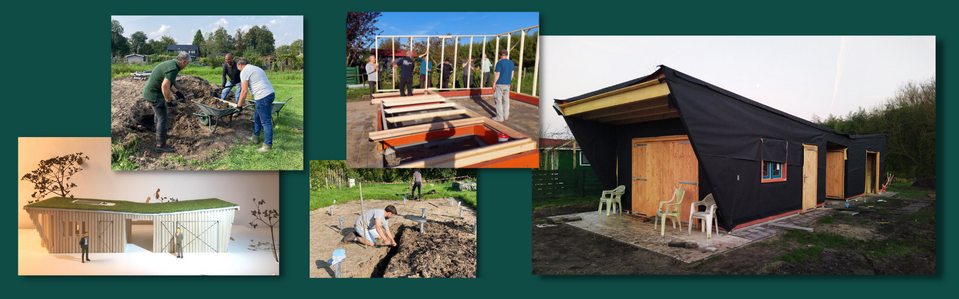 Doordouwers nieuw gebouw