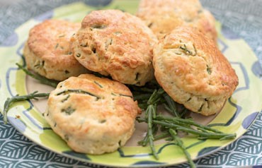 Scones met zeekraal - Zilt - recept