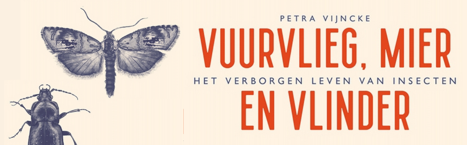 Vuurvlieg, mier en vlinder boekrecensie