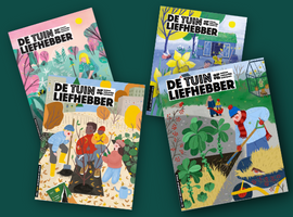 Illustraties van Maren Bruin voor de Tuinliefhebbe