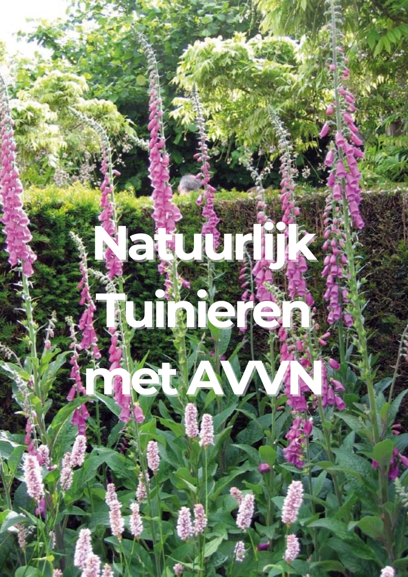 Brochure Natuurlijk Tuinieren voorpagina