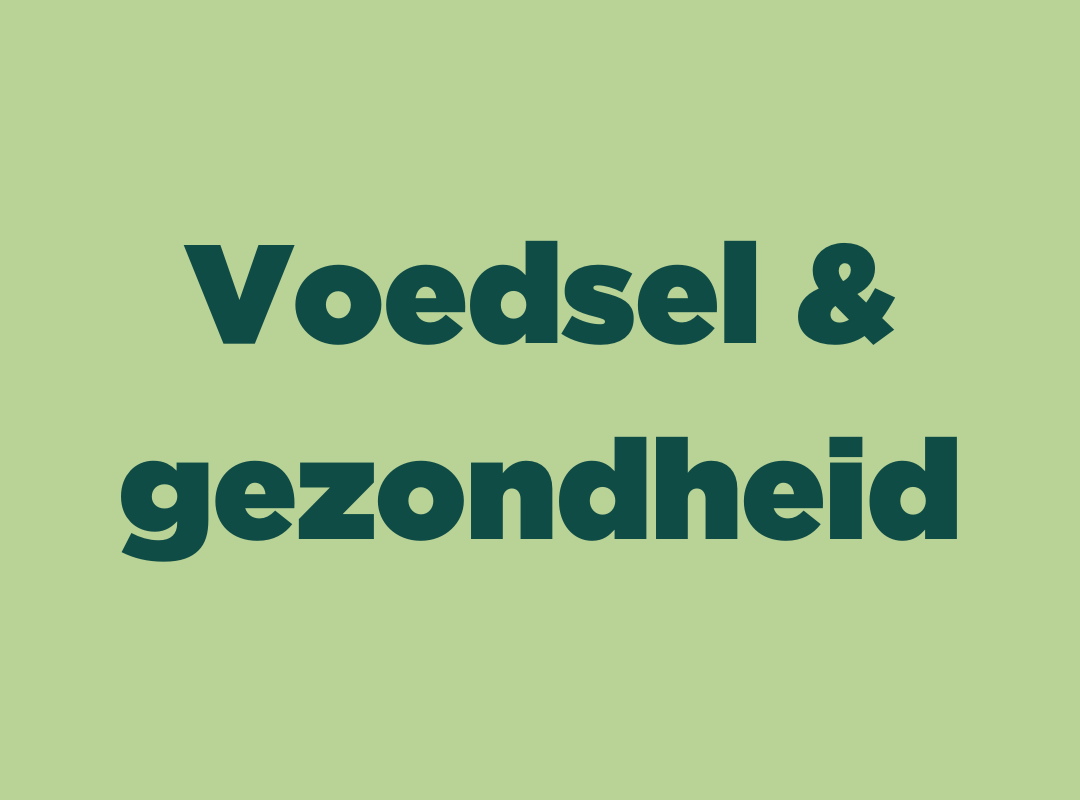 Voedsel en gezondheid
