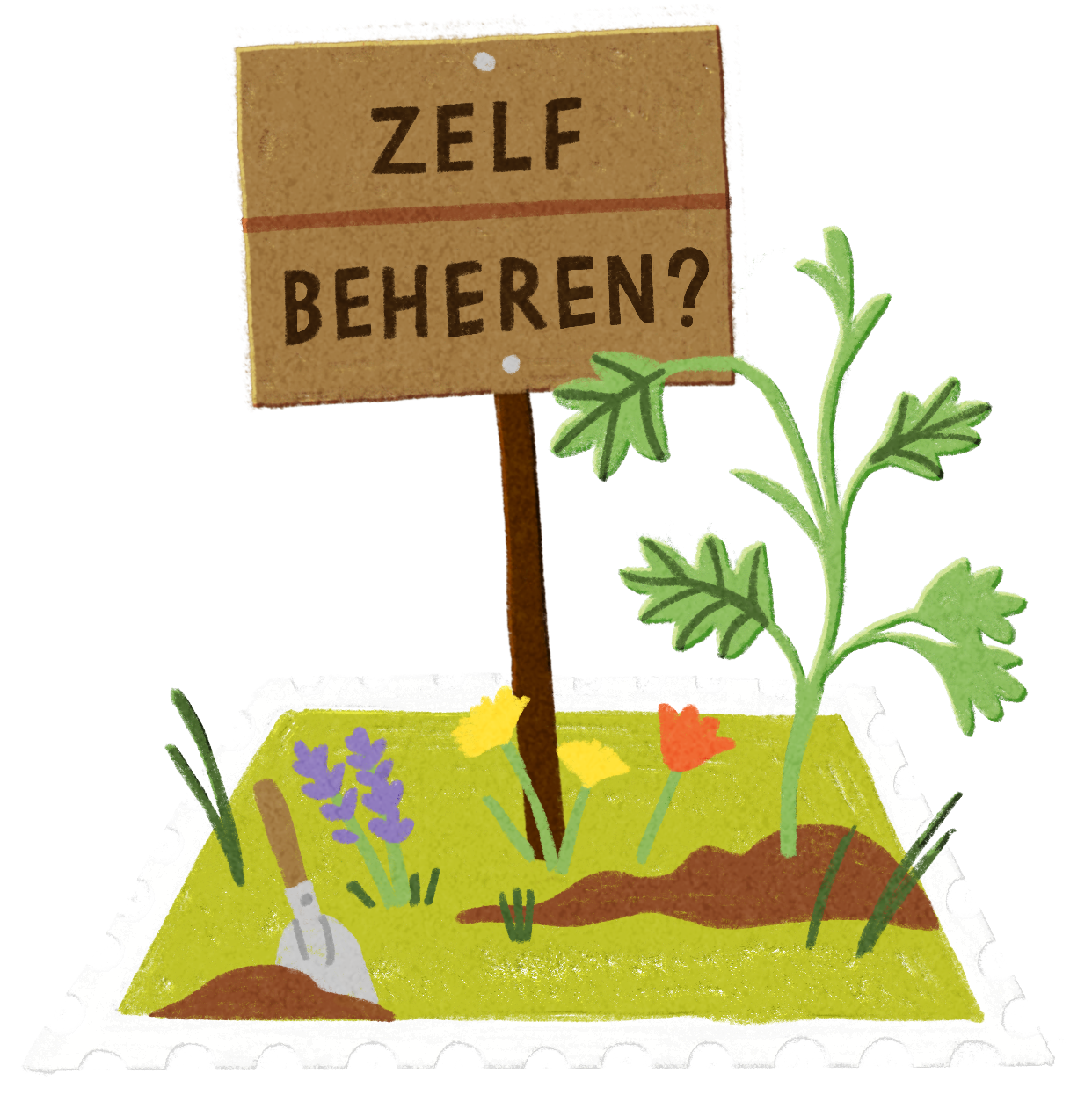 Tuinliefhebber_Zomer_LosseIllustraties_Postzegeltuintje.png